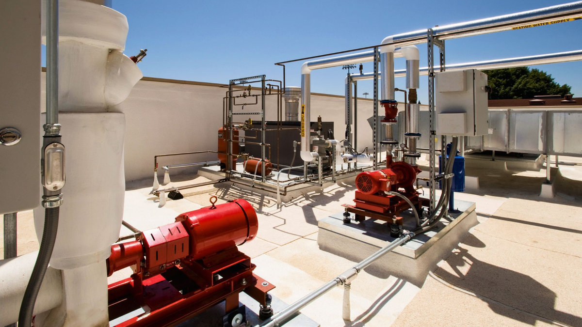 Rooftop unit and air handler electrical hook-up