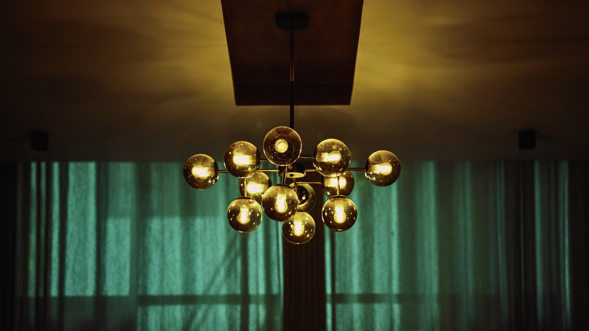 Ceiling fan and LED lighting installation